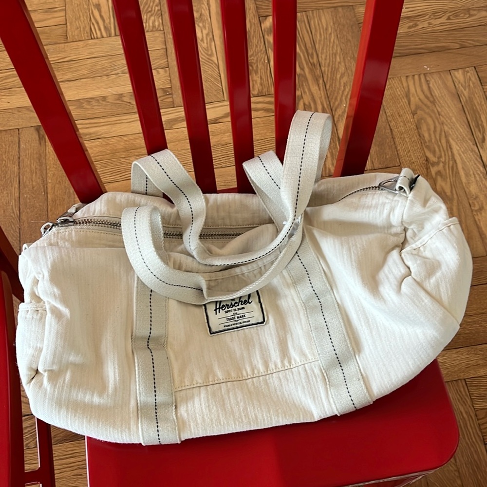 Herschel Supply Co Cream Duffle Bag